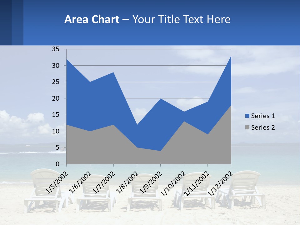 Single Coastal Sea PowerPoint Template