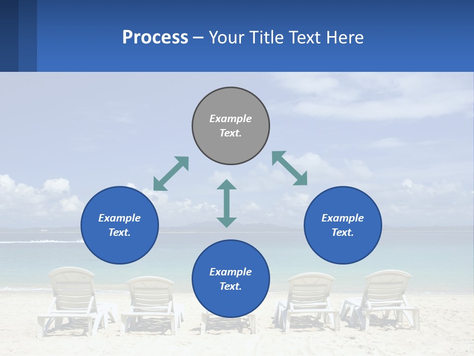 Single Coastal Sea PowerPoint Template