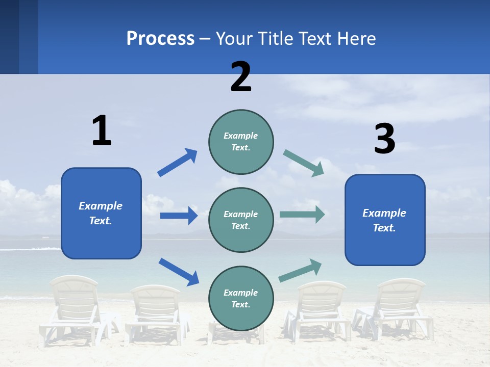 Single Coastal Sea PowerPoint Template