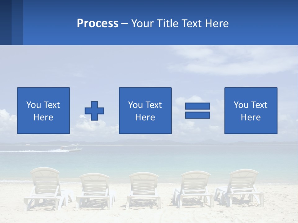 Single Coastal Sea PowerPoint Template
