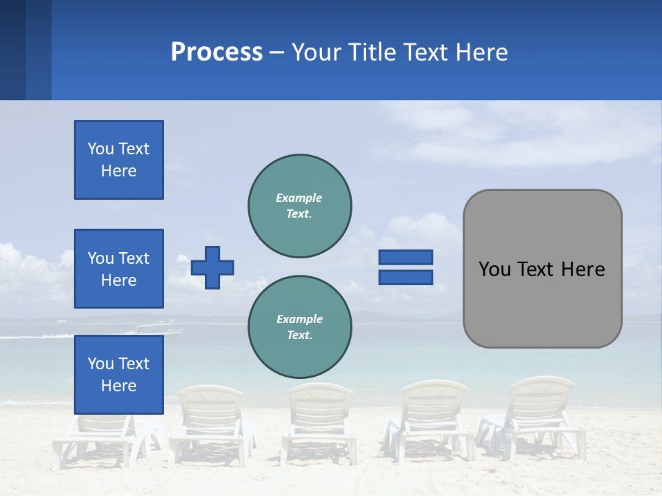 Single Coastal Sea PowerPoint Template
