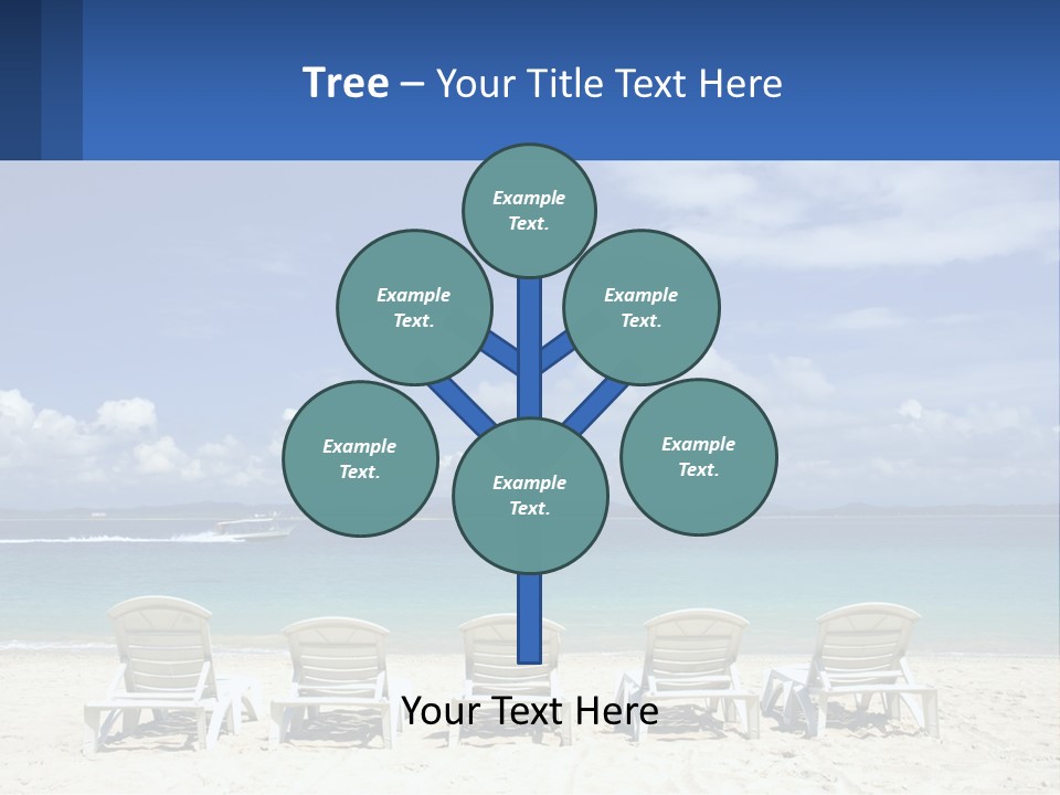 Single Coastal Sea PowerPoint Template