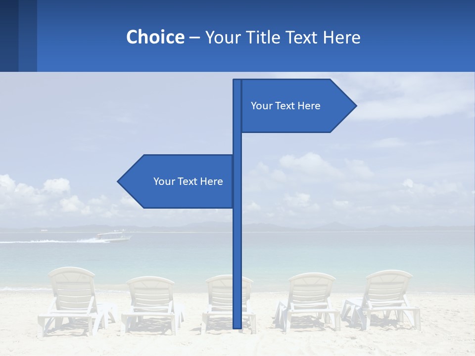 Single Coastal Sea PowerPoint Template
