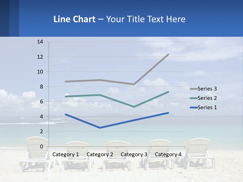 Single Coastal Sea PowerPoint Template