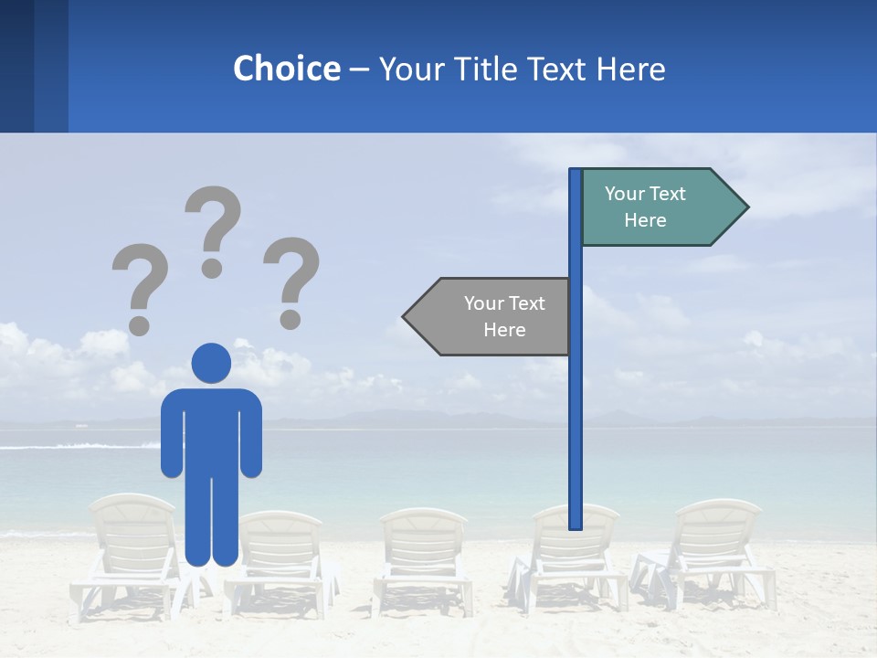 Single Coastal Sea PowerPoint Template