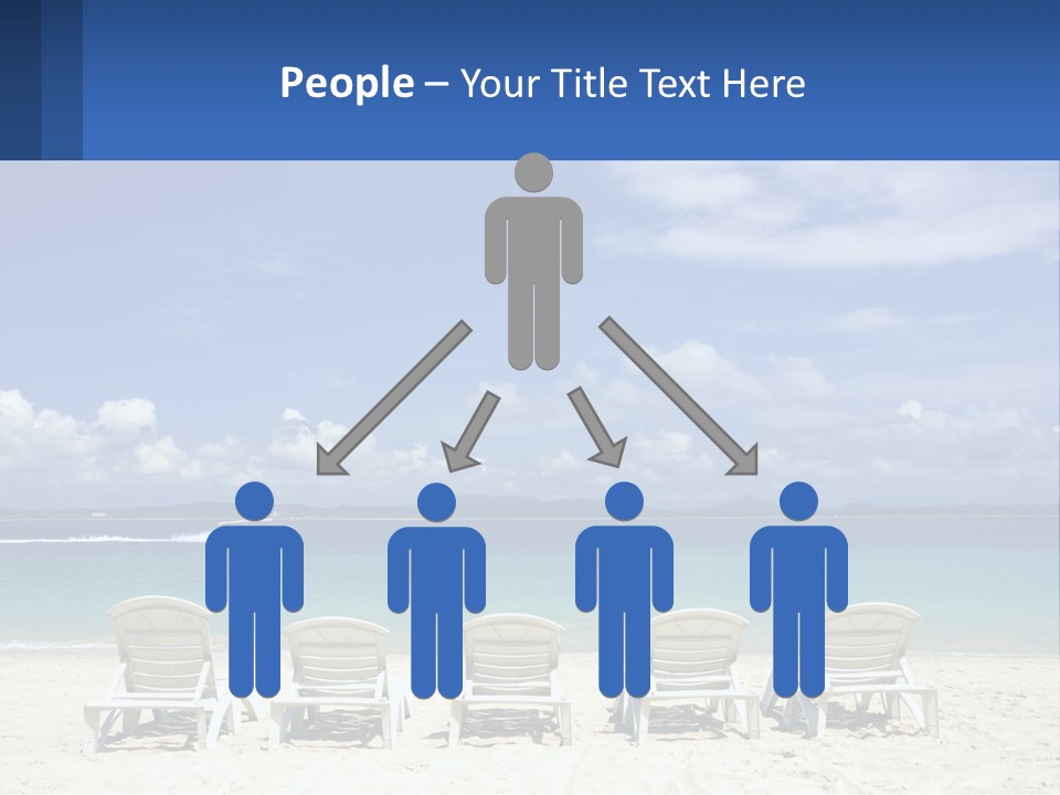 Single Coastal Sea PowerPoint Template