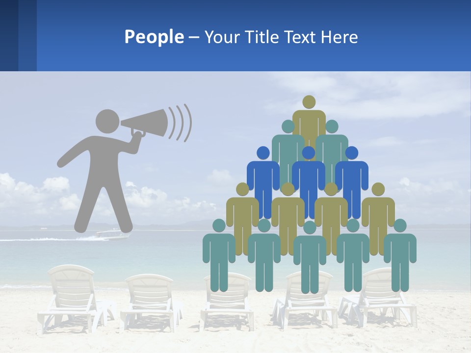 Single Coastal Sea PowerPoint Template