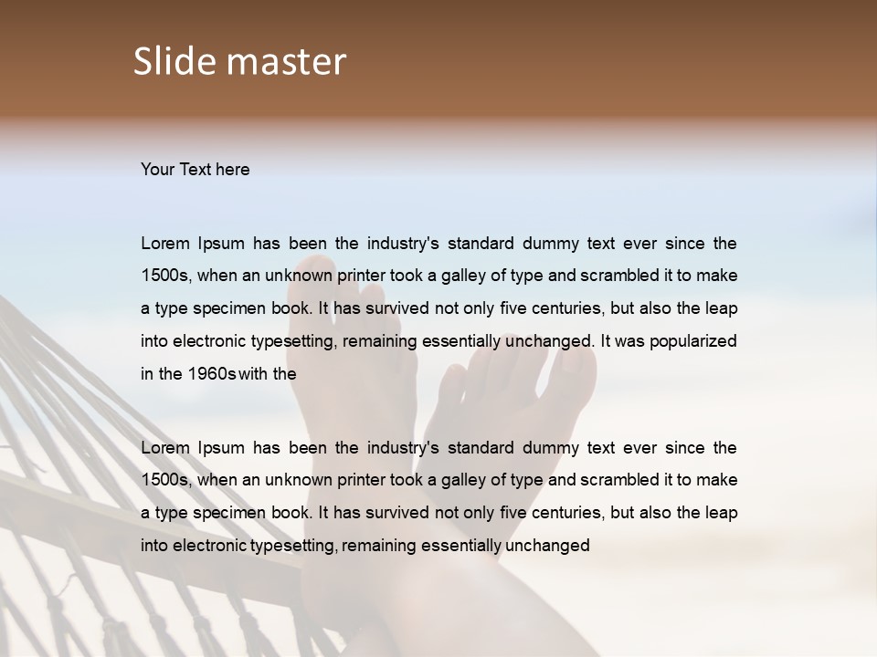 Parent Wave Sunrise PowerPoint Template