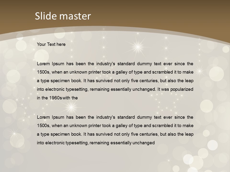 Retirement Portrait Standing PowerPoint Template