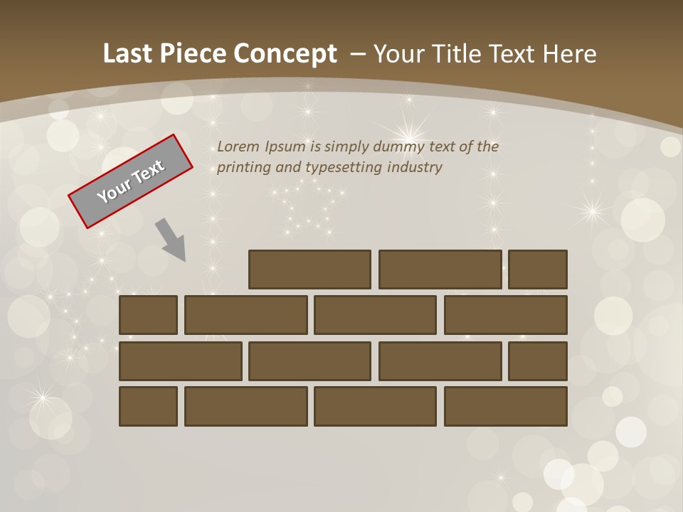 Retirement Portrait Standing PowerPoint Template