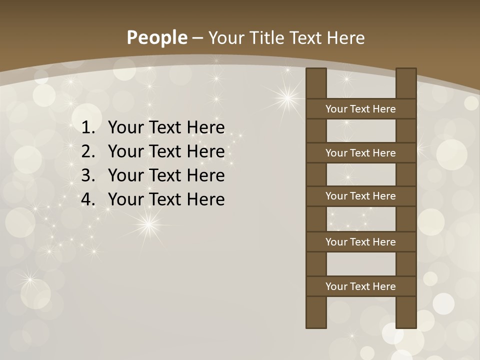 Retirement Portrait Standing PowerPoint Template