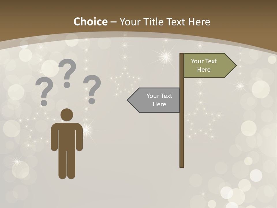 Retirement Portrait Standing PowerPoint Template