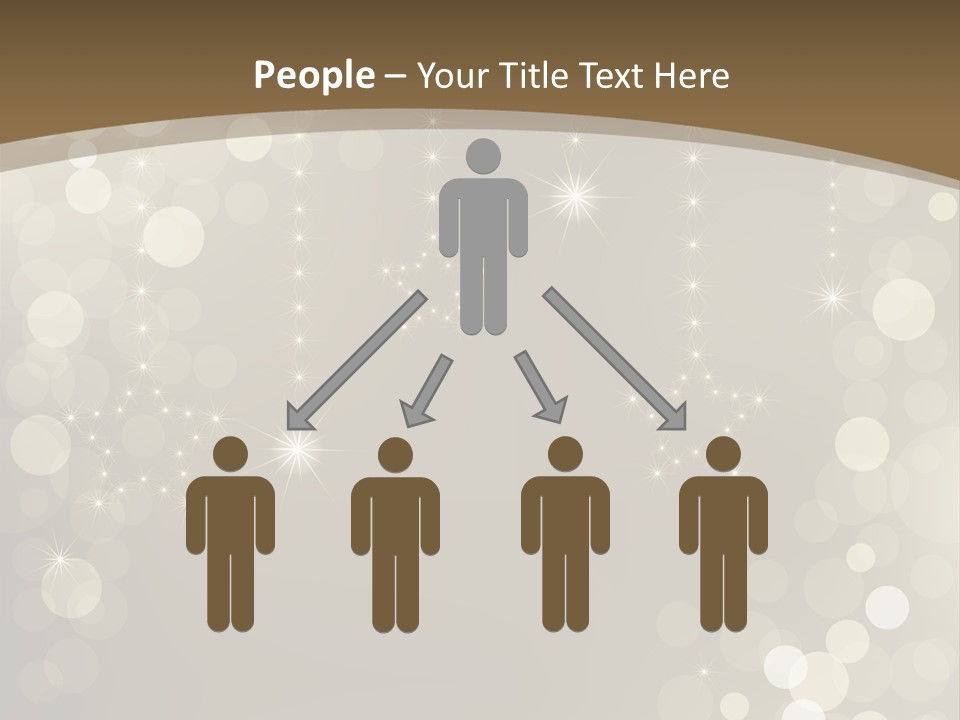 Retirement Portrait Standing PowerPoint Template