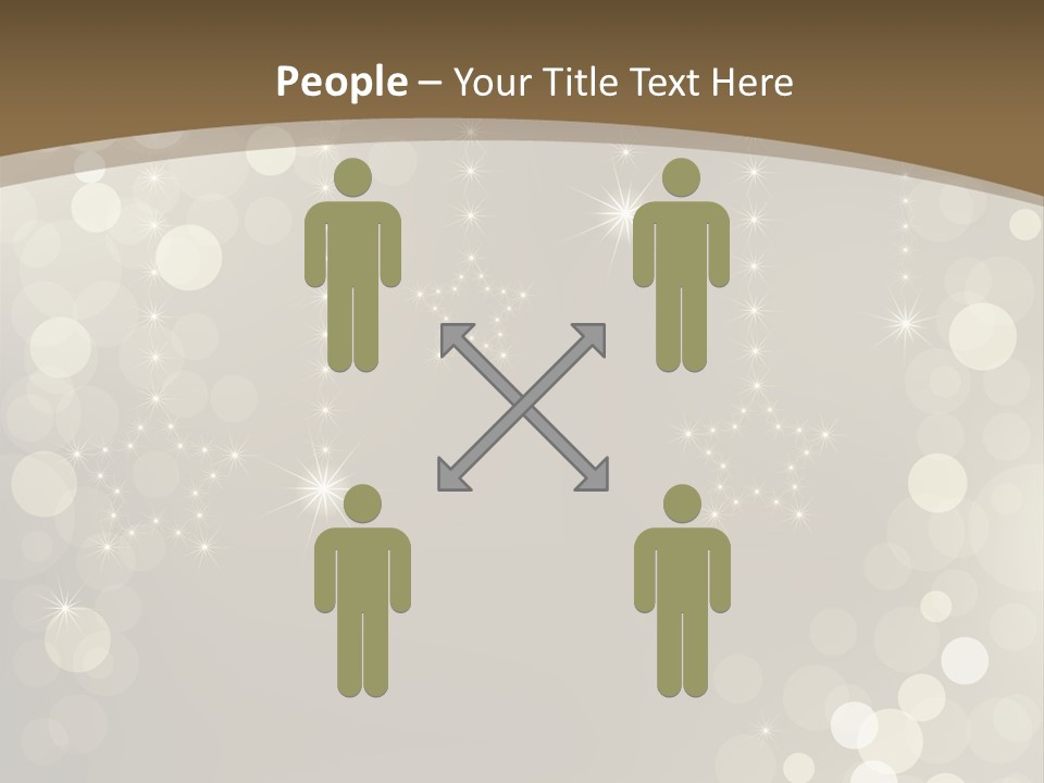 Retirement Portrait Standing PowerPoint Template