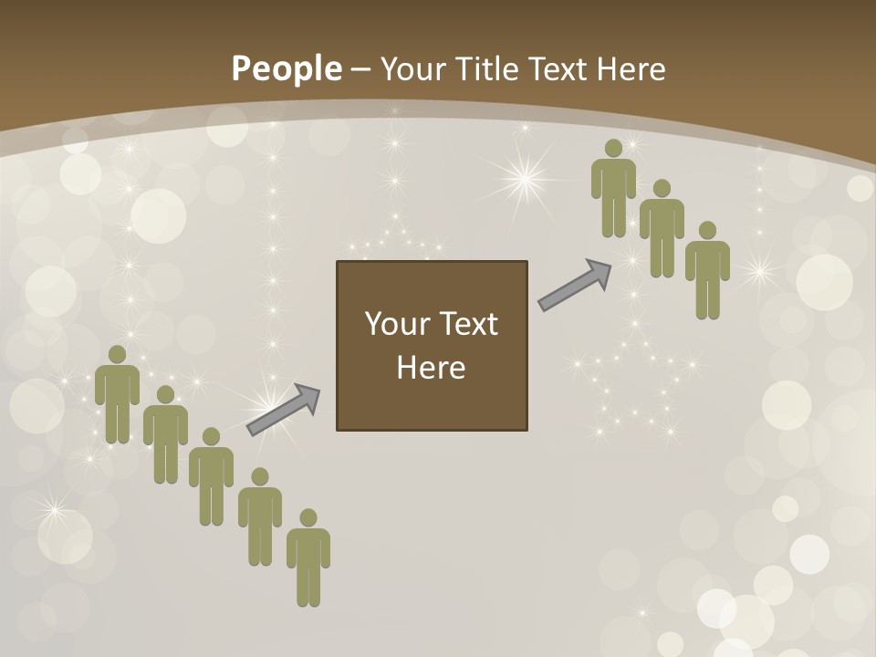 Retirement Portrait Standing PowerPoint Template