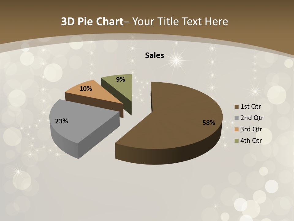 Retirement Portrait Standing PowerPoint Template