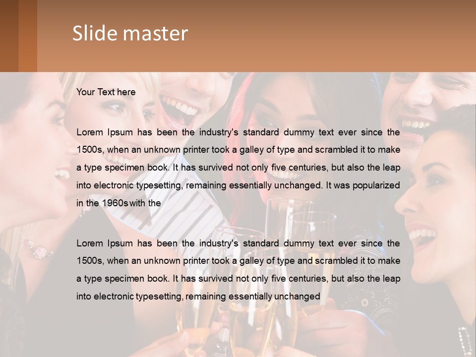 Lifestyle Sand Beach PowerPoint Template