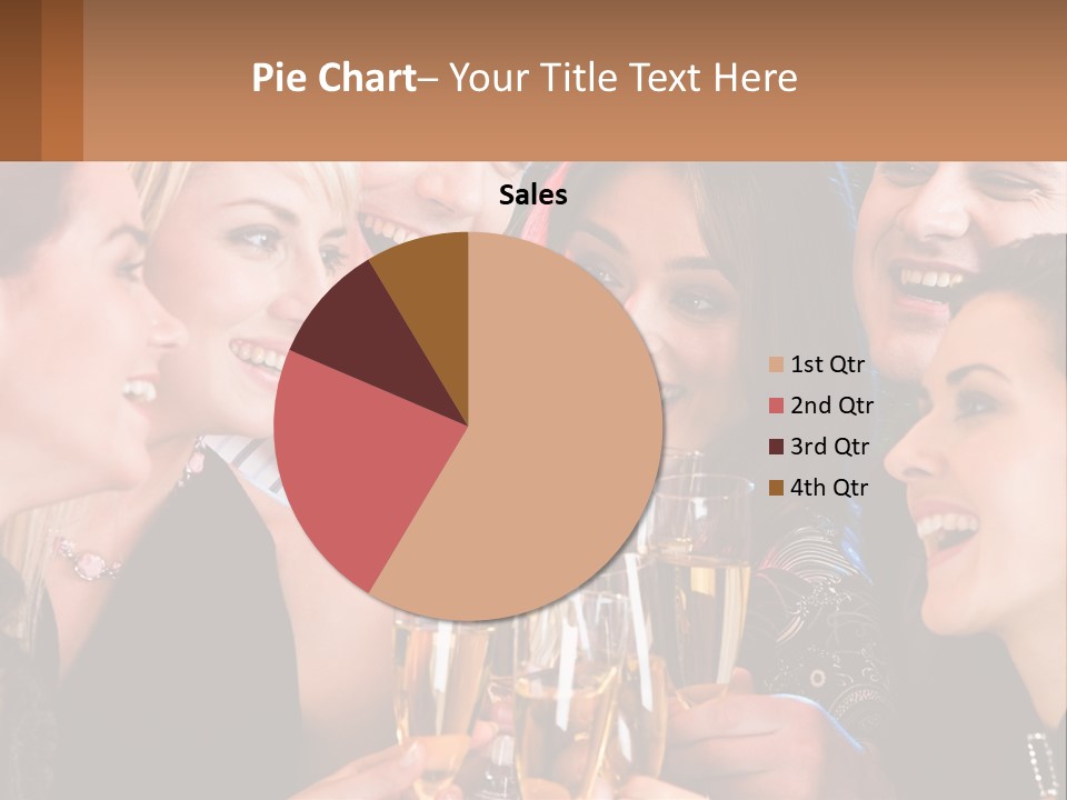 Lifestyle Sand Beach PowerPoint Template