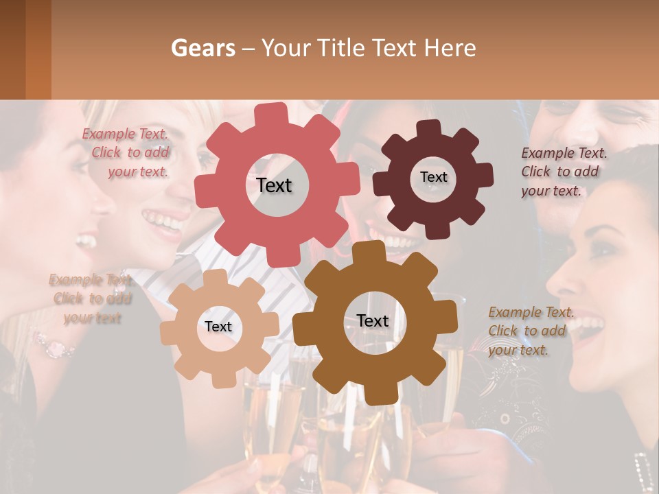 Lifestyle Sand Beach PowerPoint Template