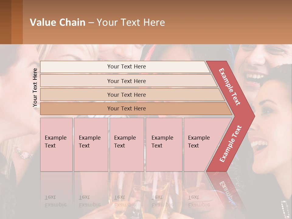 Lifestyle Sand Beach PowerPoint Template