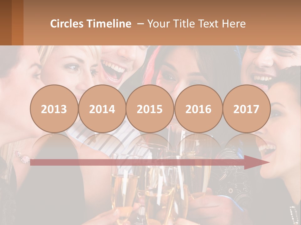 Lifestyle Sand Beach PowerPoint Template