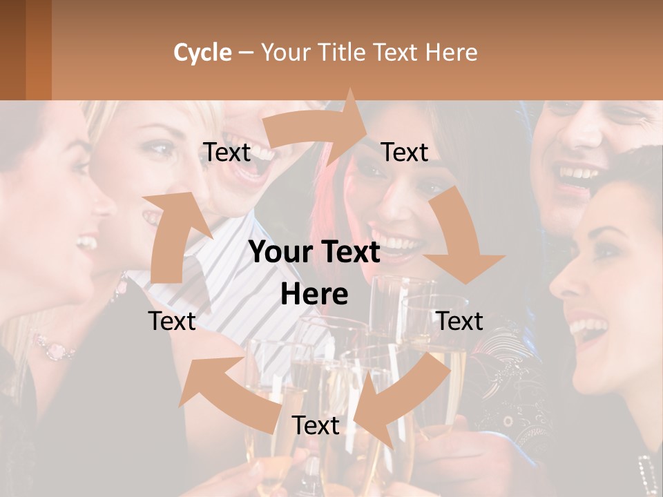 Lifestyle Sand Beach PowerPoint Template