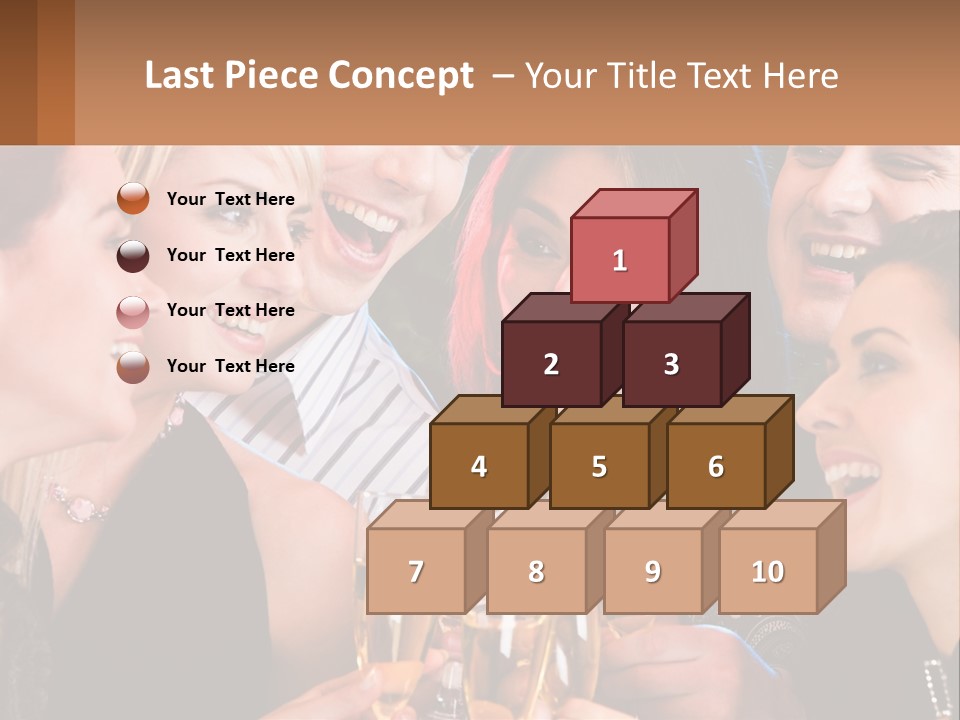 Lifestyle Sand Beach PowerPoint Template