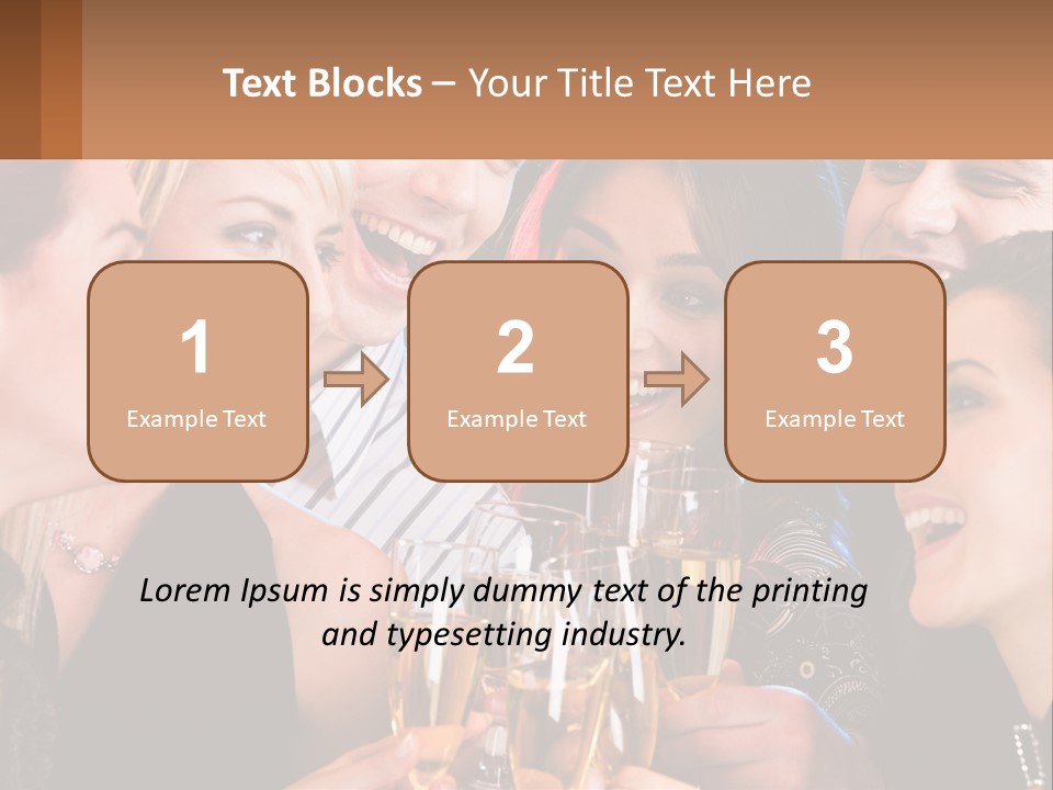 Lifestyle Sand Beach PowerPoint Template