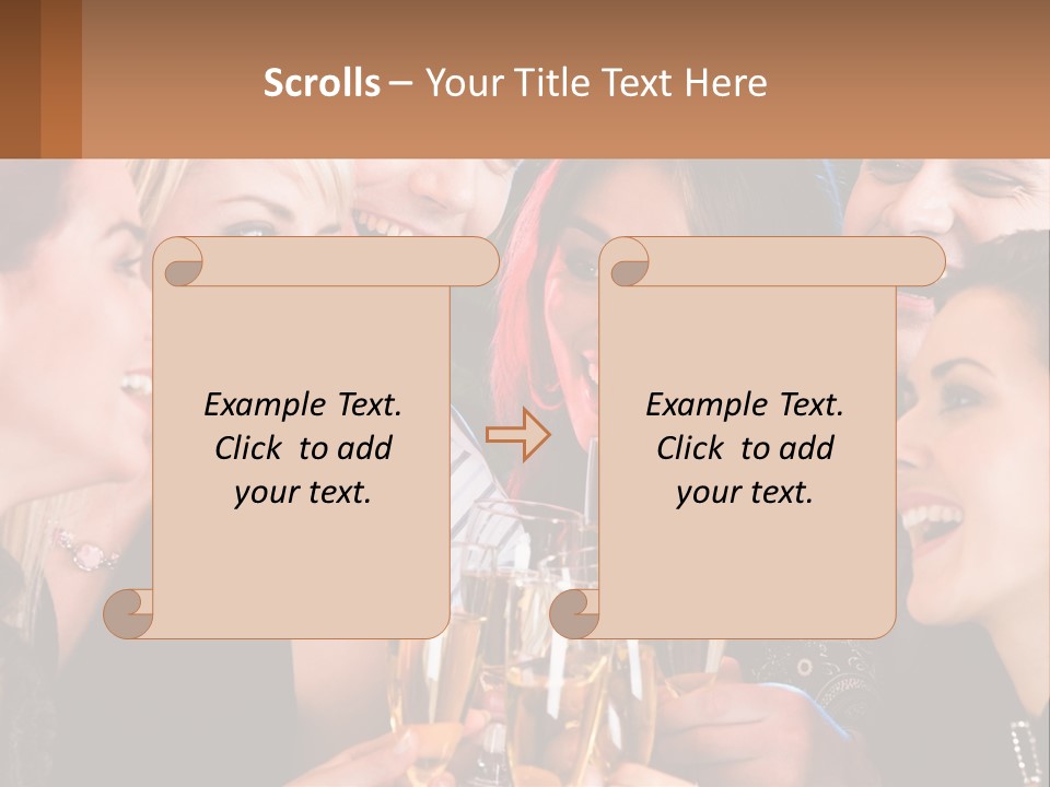Lifestyle Sand Beach PowerPoint Template