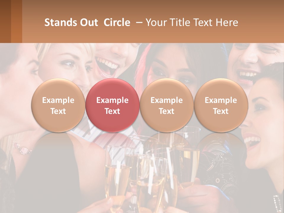 Lifestyle Sand Beach PowerPoint Template