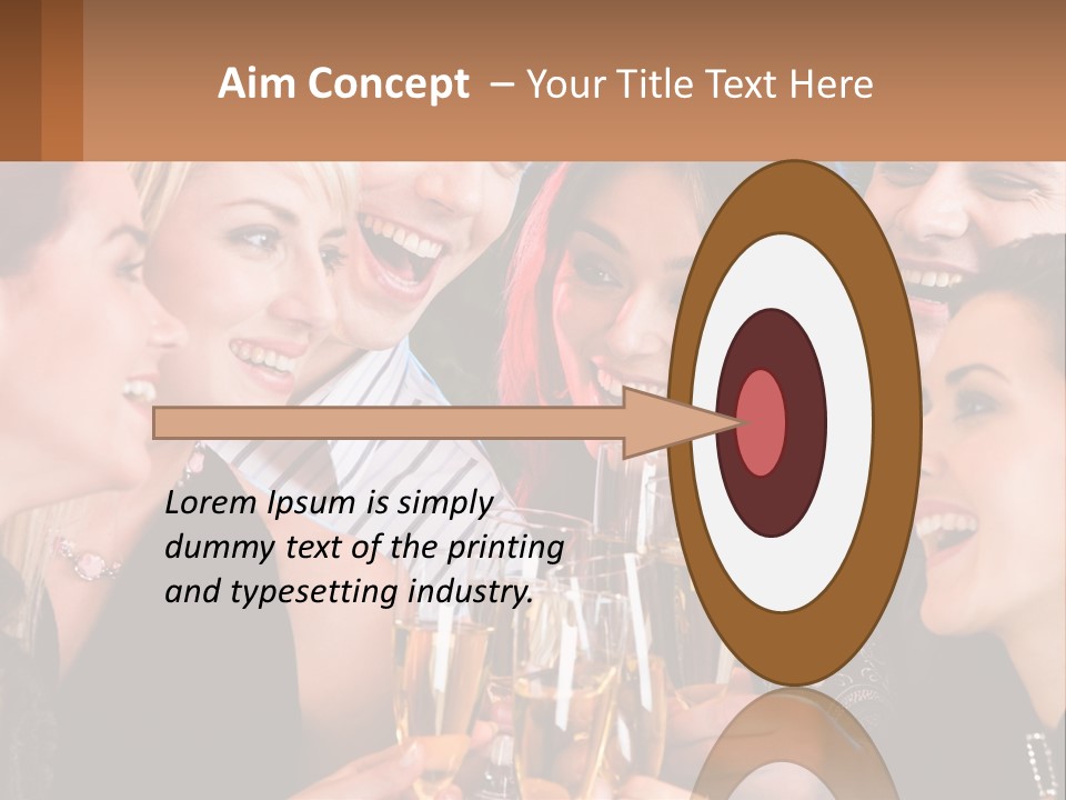 Lifestyle Sand Beach PowerPoint Template