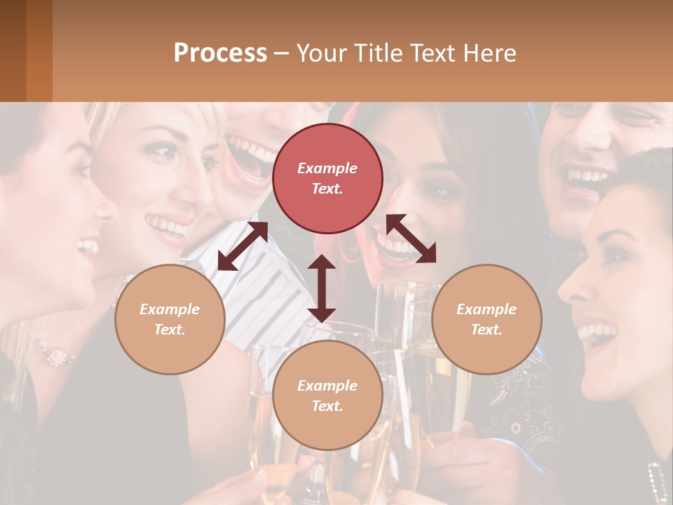 Lifestyle Sand Beach PowerPoint Template