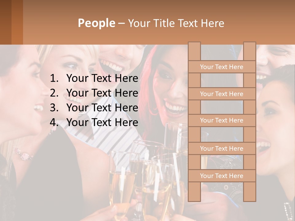 Lifestyle Sand Beach PowerPoint Template