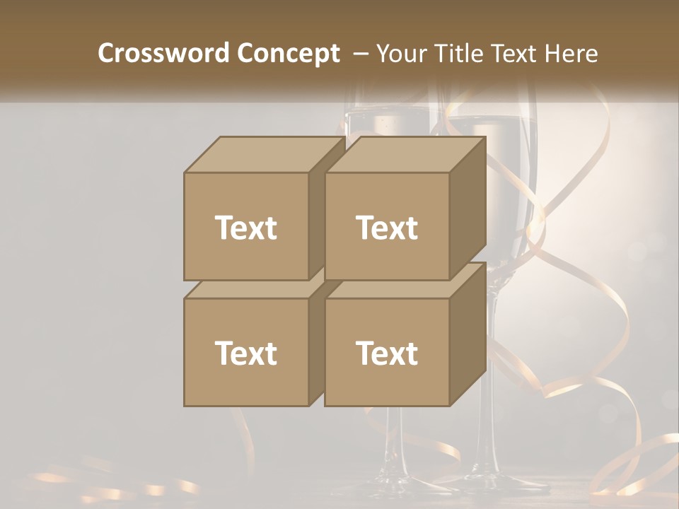 Standing Beach Water PowerPoint Template