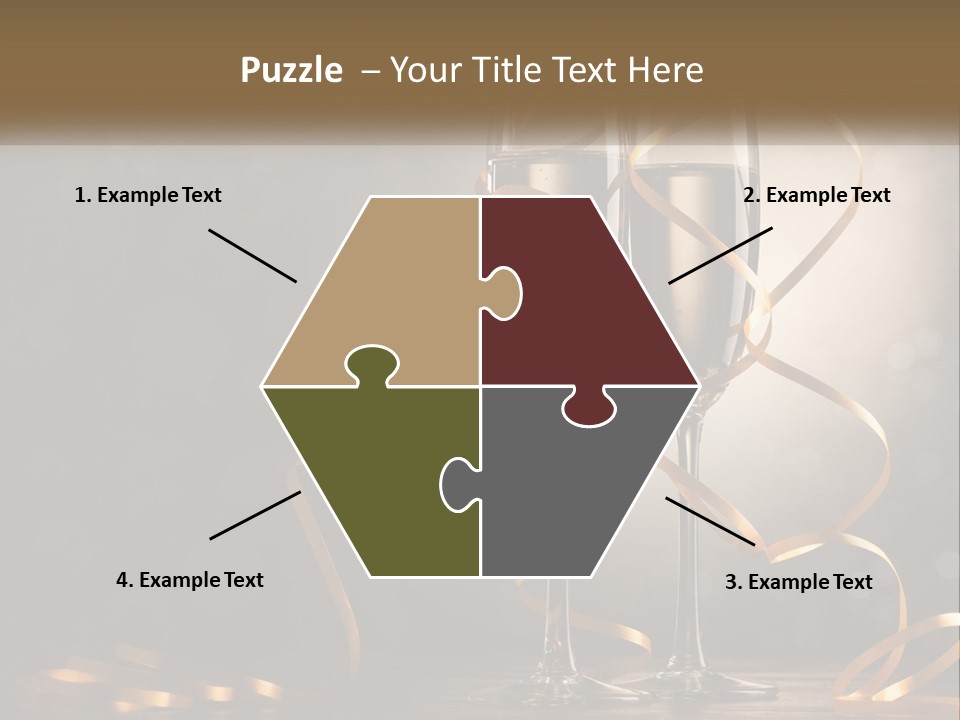 Standing Beach Water PowerPoint Template