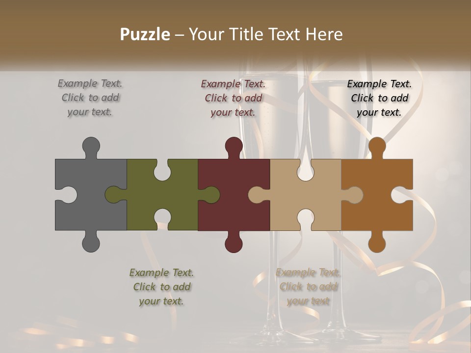 Standing Beach Water PowerPoint Template