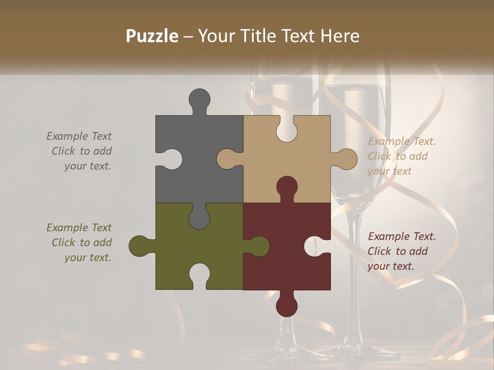 Standing Beach Water PowerPoint Template