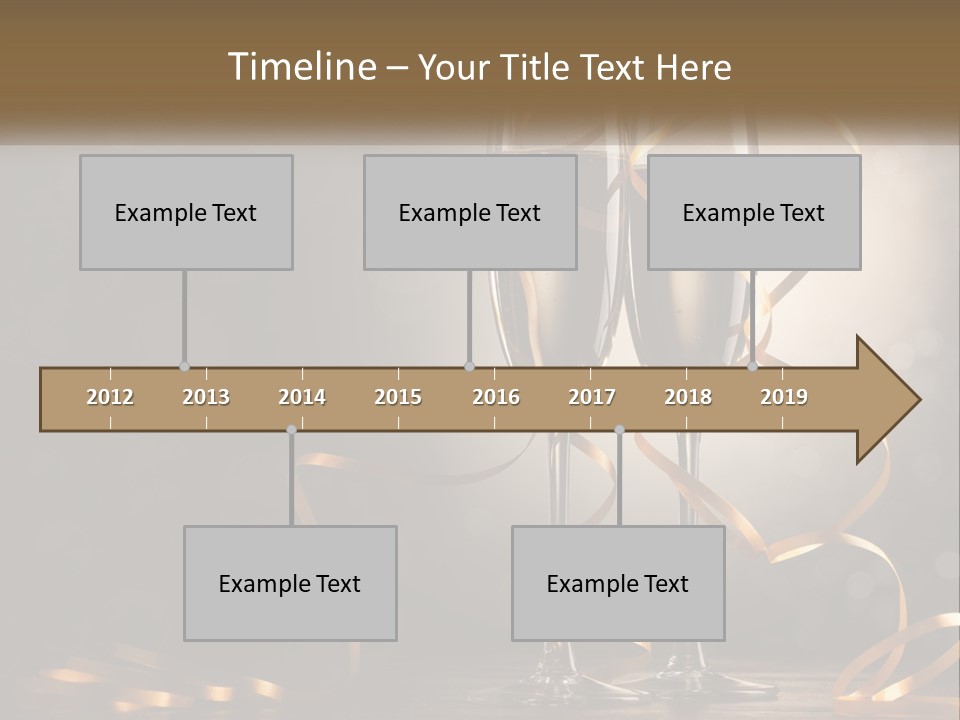 Standing Beach Water PowerPoint Template
