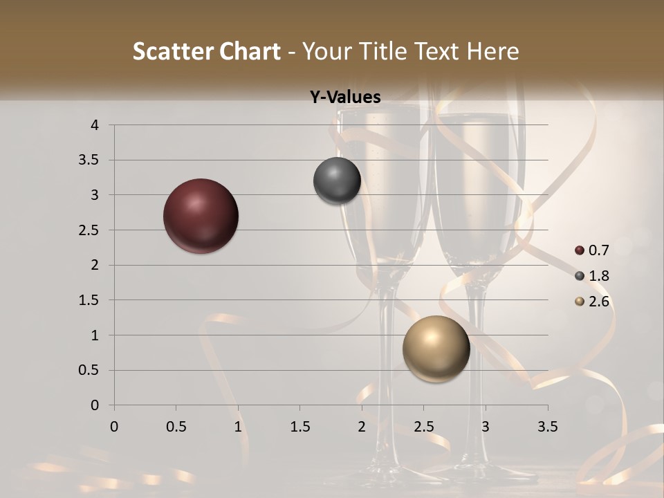 Standing Beach Water PowerPoint Template