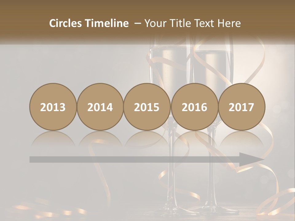 Standing Beach Water PowerPoint Template