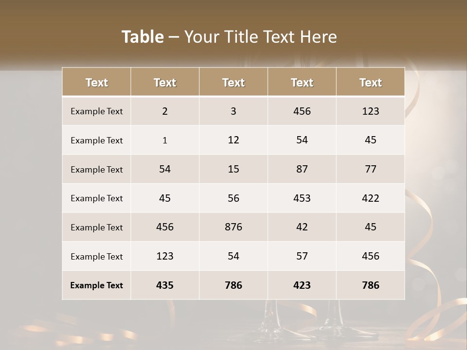 Standing Beach Water PowerPoint Template