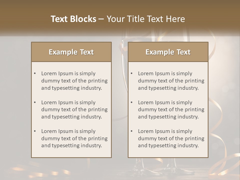 Standing Beach Water PowerPoint Template