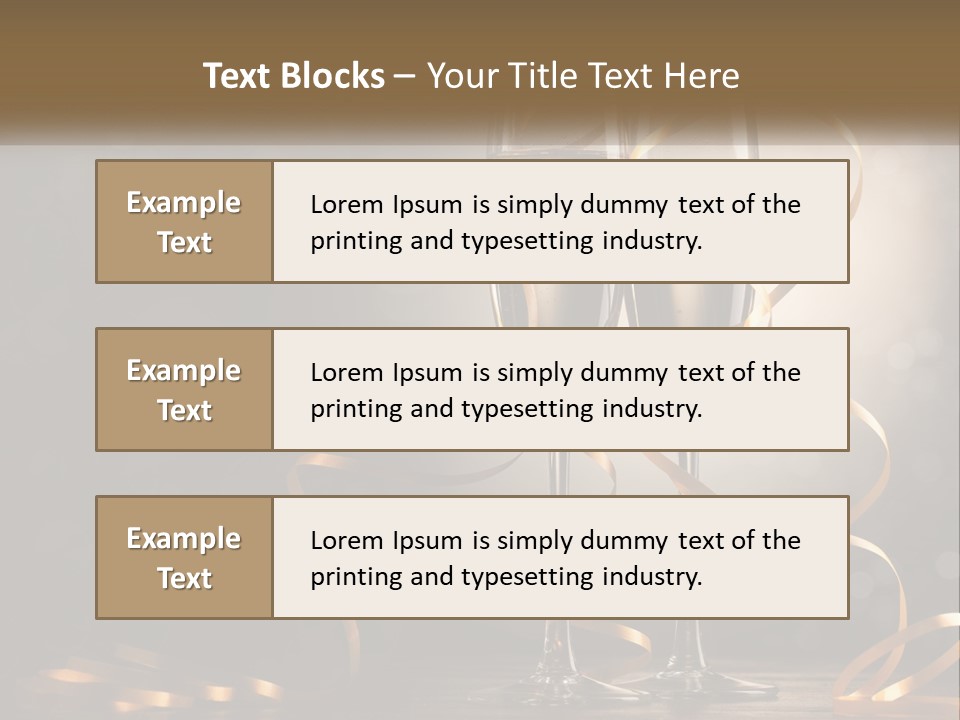 Standing Beach Water PowerPoint Template