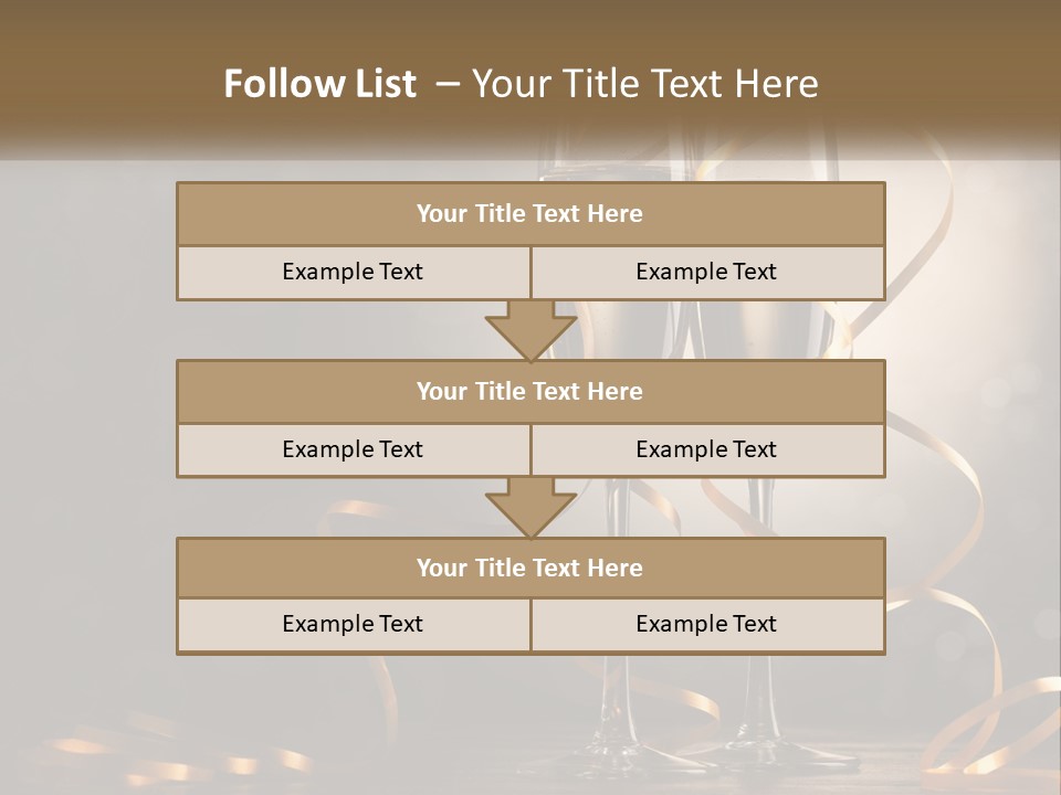 Standing Beach Water PowerPoint Template