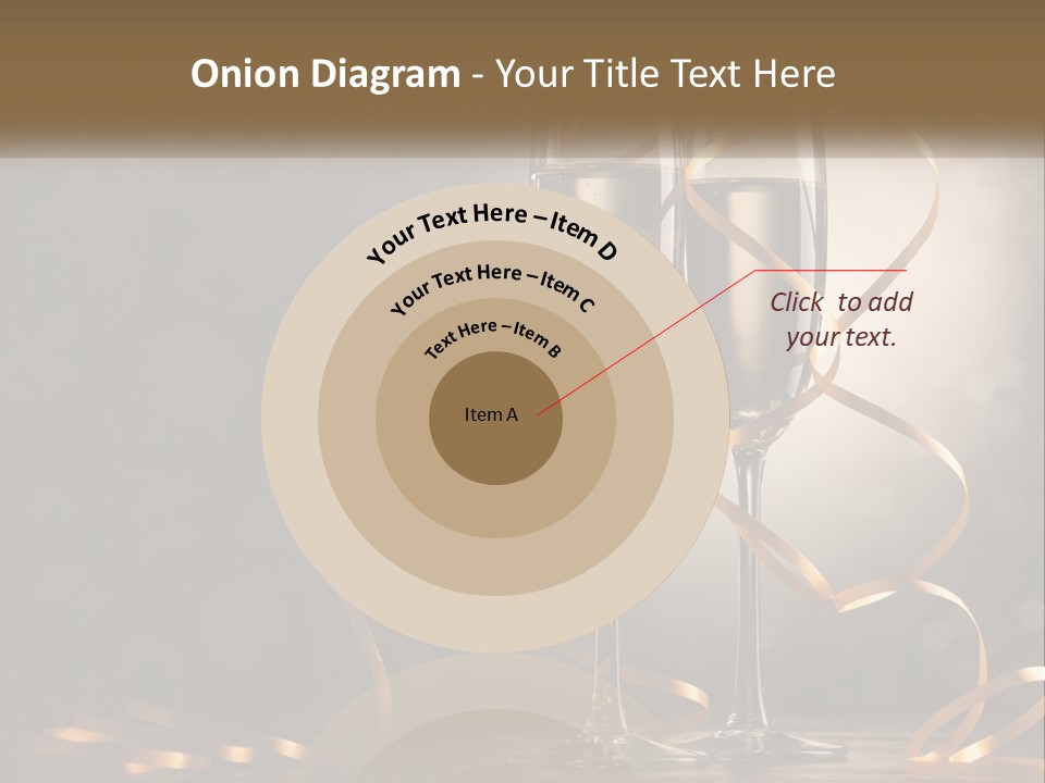 Standing Beach Water PowerPoint Template