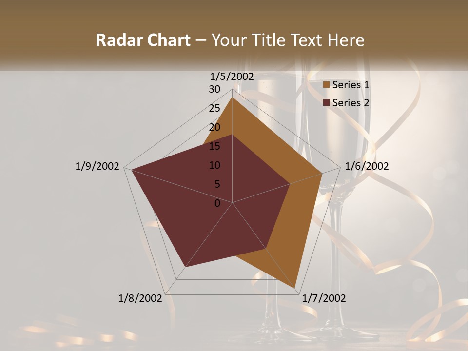 Standing Beach Water PowerPoint Template