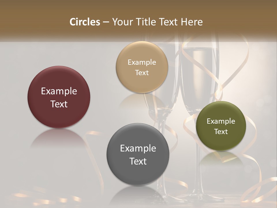 Standing Beach Water PowerPoint Template