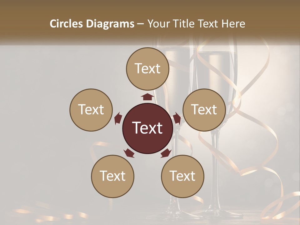 Standing Beach Water PowerPoint Template