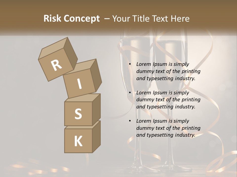 Standing Beach Water PowerPoint Template