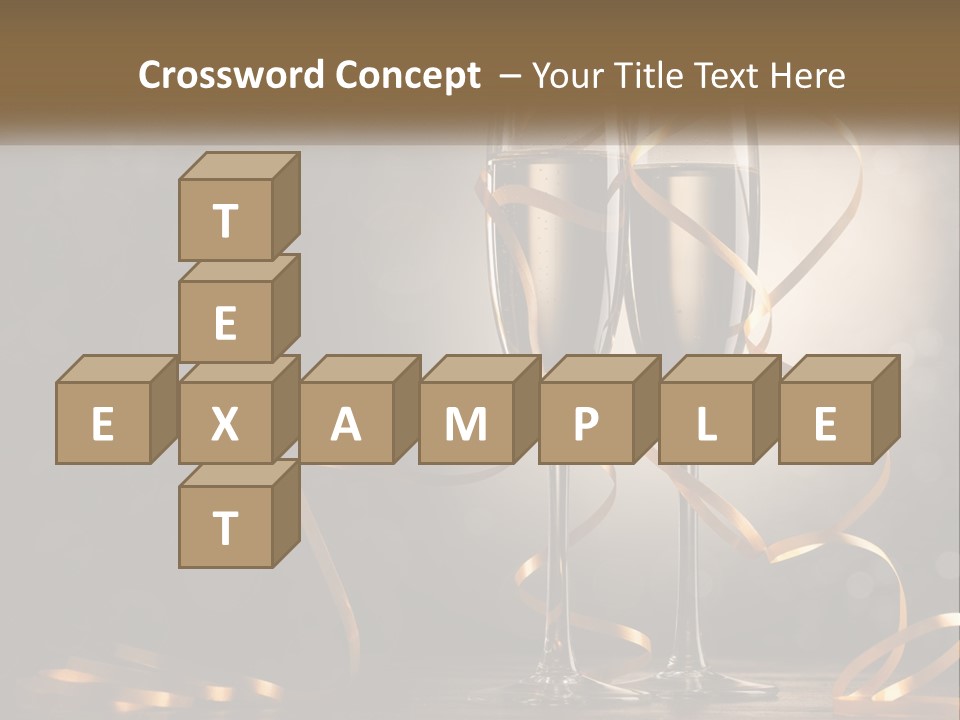 Standing Beach Water PowerPoint Template